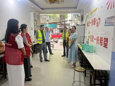 浩然街道育红社区开展校外托管机构暑期安全排查行动