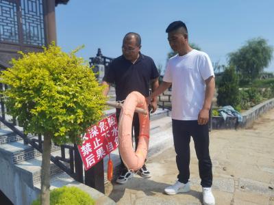 黄龙镇：全员上阵织密“防溺网” 包巡管“零距离”护平安