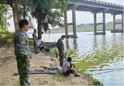 民兵“水卫士”筑牢防溺水安全网