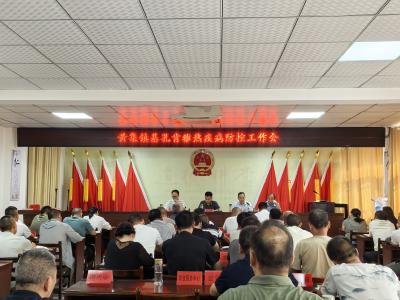 黄集镇召开基孔肯雅热疾病防控工作会
