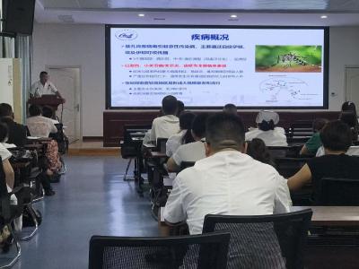 双沟镇举办基孔肯雅热疫情防控专题培训会