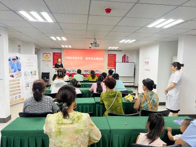 浩然街道东升社区：巾帼家政进社区 服务就业惠民生