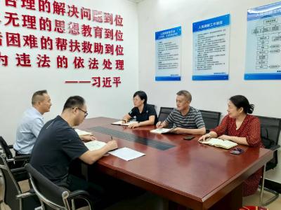 区领导到黄集镇调研指导信访工作