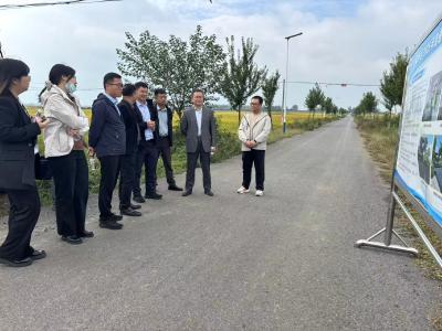 交通运输部交通强国建设试点项目专家组来襄州调研