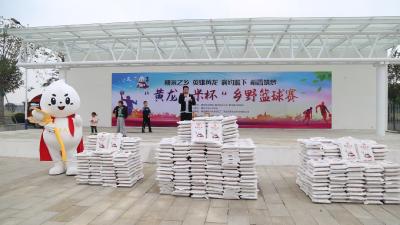 稻花香里赛篮球 代表助力米飘香
