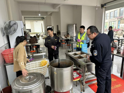峪山镇：筑牢食品安全防线  守护无毒餐桌