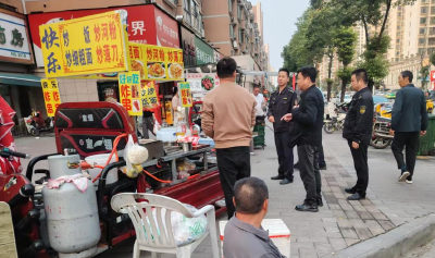 张湾街道持续开展市容环境大清理大整治行动