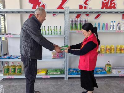 邓岗村：“积分+服务”让银龄生活更暖心  