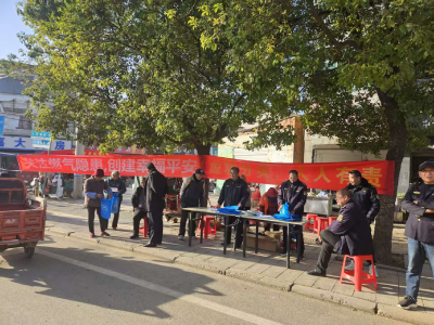 张家集镇：燃气安全进集市，垃圾分类我先行