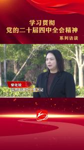襄阳市襄州区学习贯彻党的二十届四中全会精神——系列访谈