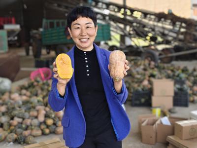 古驿镇李岗村：电商为媒 小南瓜远销大市场