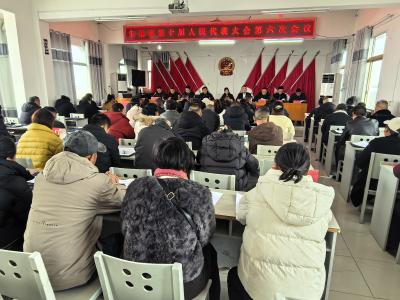 朱集镇第十届人民代表大会第六次会议召开