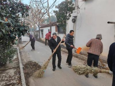 快看！峪山镇村庄清洁日来了