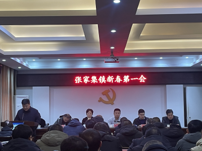 张家集镇召开新春第一会