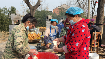 朱集镇下湾村：乡村广场年味浓 村民共享幸福年