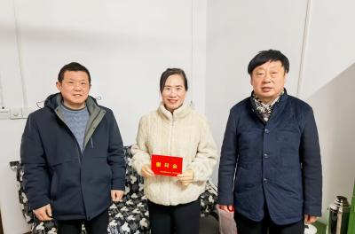 襄州区关工委开展新春走访慰问活动