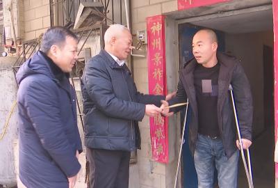 区领导开展春节走访慰问活动