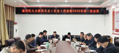 2026年区人大教科文卫（社会）代表组第一次会议召开