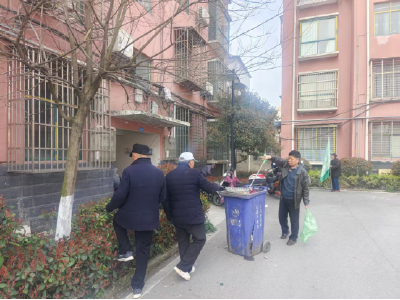 银发添彩净街巷 初心不改显担当