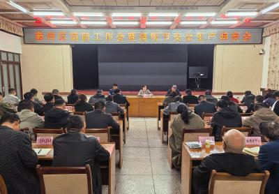 我区召开消防工作会暨清明节安全生产调度会议