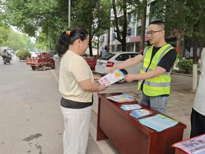 张家集镇开展全国防灾减灾日暨禁毒宣传活动 