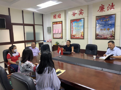 黄州区委统战部调研民族团结进步宣教月开展情况