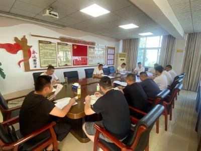 黄州区东湖街道召开八月份安全生产工作会