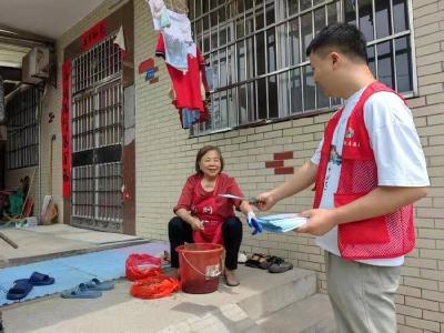 “安全不放假”！黄州区汪家墩社区织密暑期防溺水安全网 
