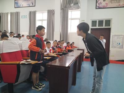 朝阳课堂走进孝南区毛陈镇中心小学