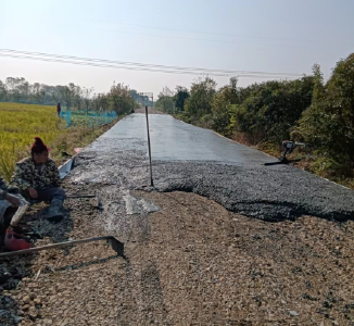 道路硬化解民忧 连通民心便民行