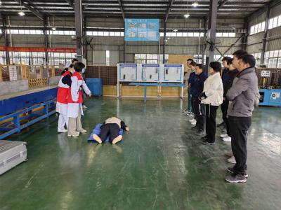 开展应急救护培训，助力优化营商环境