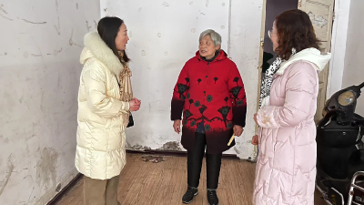 寒冬送慰问 共建暖人心
