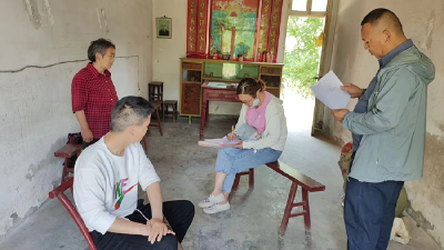 卧龙乡低保核查稳步推进
