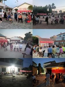 孝南新铺：小小村湾宣讲会 齐坐一堂谋新智