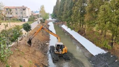 河渠治理筑梦生态 精细施工惠及万家