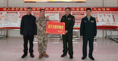 送祝福叙深情！区领导“春节”慰问驻孝南部队官兵
