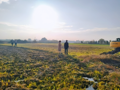 孝云大道“千亩方”建设显成效 盘活土地焕新能！