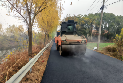 孝感孝南：道路升级施工正酣 民生工程铺就幸福底色