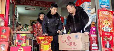 向阳湖镇：开展禁鞭宣传 共树文明新风