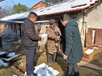 区审计局：心系群众  情暖冬日 
