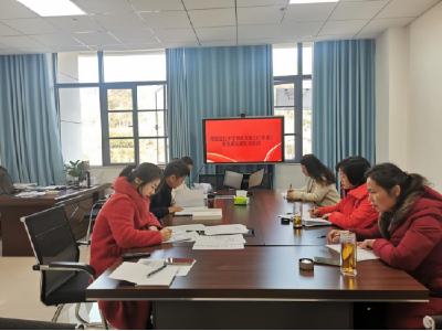 区红十字会召开组织生活会