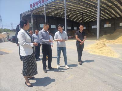（暂不发）省发改委领导在咸安调研试点企业两业融合项目进展情况
