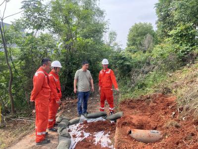 企地联动，共筑平安管道