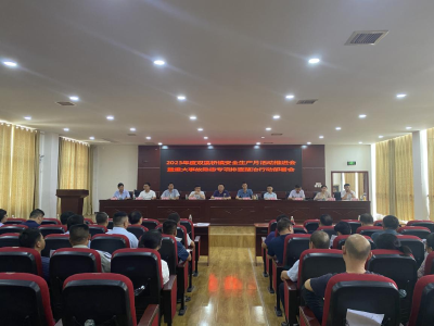 双溪桥镇召开2023年度安全生产月活动推进会暨重大事故隐患专项排查整治行动部署会