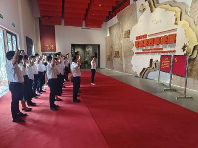 区委组织部、区委编办联合开展“铭记光辉历史 争当组工先锋”主题活动
