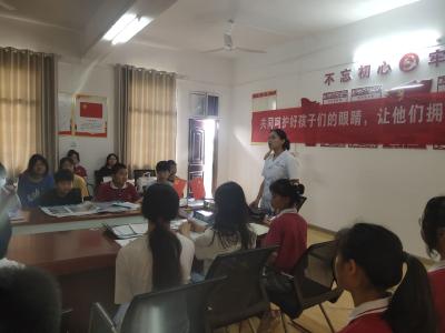 向阳湖镇宝塔中学：保护眼睛，让世界更精彩