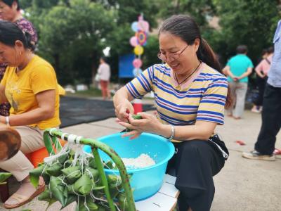 车站路社区：共同缔造聚合力 趣味端午聚民心