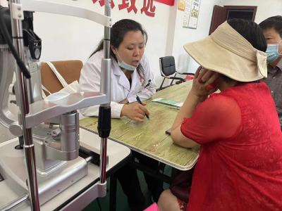 关爱眼健康 义诊进社区