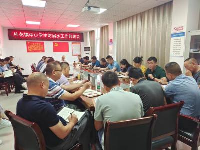 桂花镇开展中小学生防溺水工作部署会