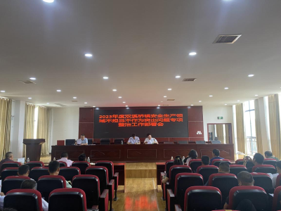双溪桥镇：组织召开7月安全生产工作例会